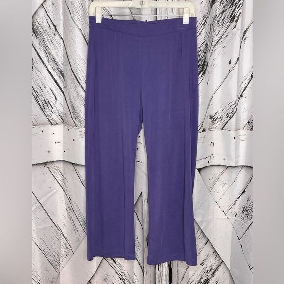Marine Layer Re-Spun Purple Pull On Pants Ankle Size S - Picture 1 of 6